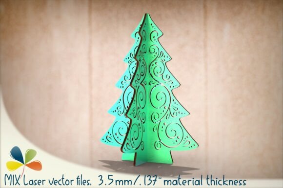 3.5mm Laser Cut Standing Christmas Tree: A Publisher’s Review