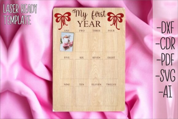 Baby Photo Board SVG Laser Cut File Review