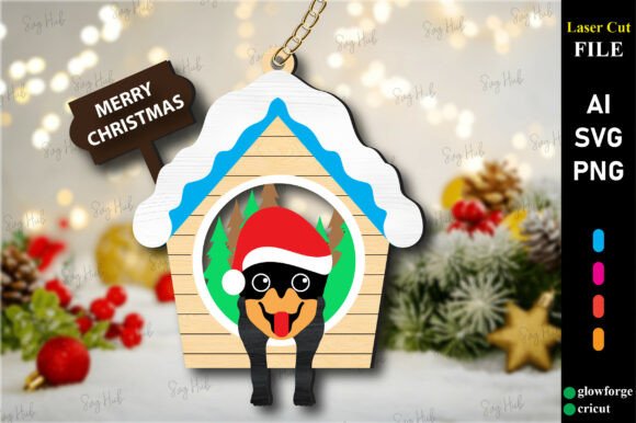 Christmas Cute Rottweiler Laser Cut: A Winter Amp Design Review