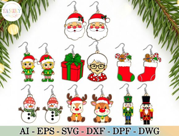 Christmas Earring SVG Bundle Review
