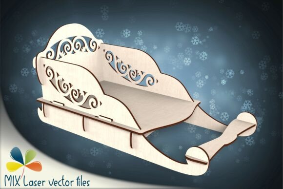 Grand Christmas Sleigh Laser Cut Files Review