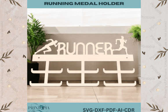 Running Medal Holder 201a: Laser Cutting & Other Home Decor Review