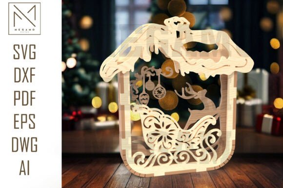 Santa Sleigh Ornament SVG: Laser Cutting and Winter Amp Design Review