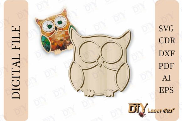 Wooden Frame Mosaic Substrate SVG 10 for Laser Cutting and Other Toys Amp