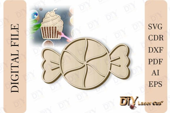 Wooden Frame Mosaic Substrate SVG 8 for Laser Cutting and Other Toys Amp